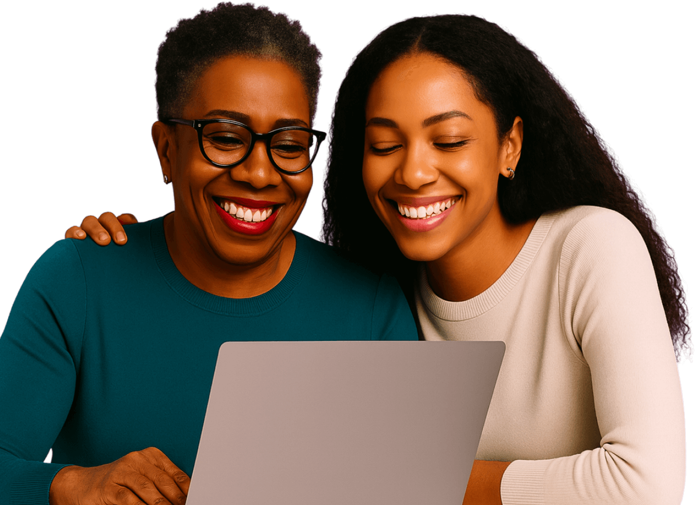 women-smiling